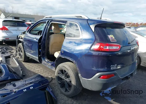 2016 Jeep Cherokee Limited z USA, uszkodzony, nr VIN 1C4PJMDS5GW123931